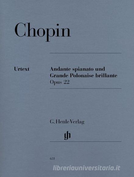 Andante Spianato And Grande Polonaise Brillante Eb Major Op.22
