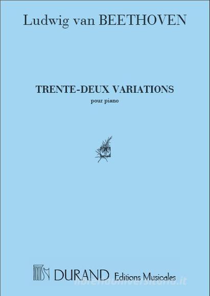 32 Variations Pour Piano Partition