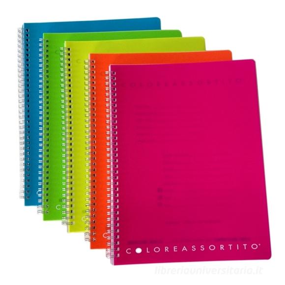 Quaderno spiralato ColorXyou formato A5 cm 15x21 160 pagine 80gr righe 1R