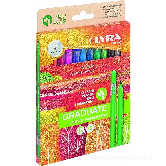 Confezione 12 pennarelli Graduate Art-Tip