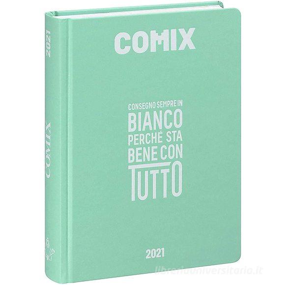 Comix 2020-2021. Diario agenda 16 mesi mignon plus. Acquamarina