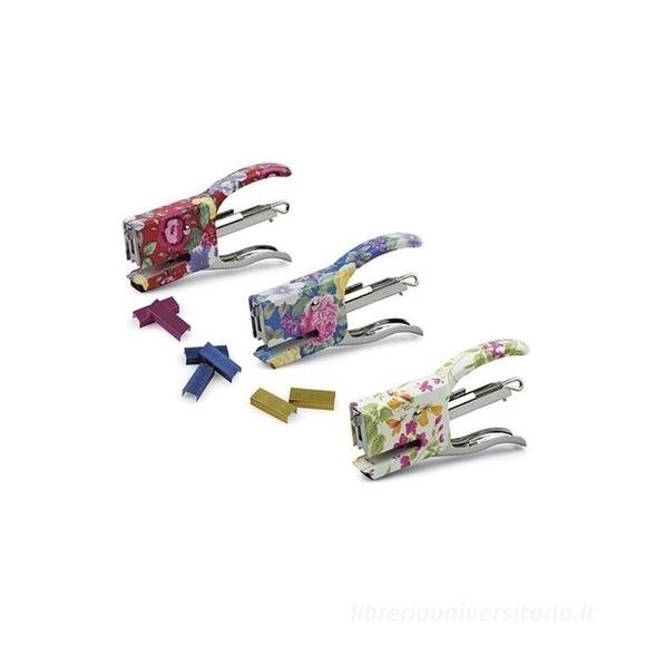 Mini cucitrice a pinza con 1000 punti colorati (fantasie assortite)