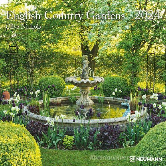 Calendario 2024 English Country Gardens cm 30x30