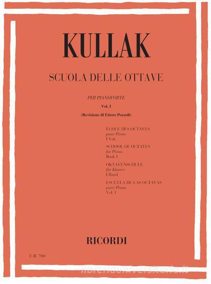 Scuola Delle Ottave Volume I - Per Pianoforte Metodo