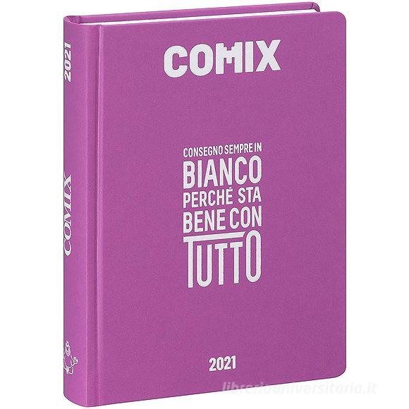 Comix 2020-2021. Diario agenda 16 mesi mignon plus. Rosa