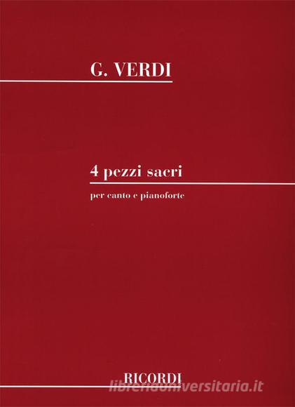 4 Pezzi Sacri Per Coro E Pianoforte