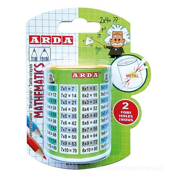 Temperamatite con serbatoio doppio foro (colori assortiti)
