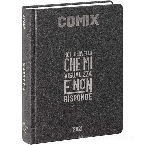 Comix 2020-2021. Diario agenda 16 mesi mignon plus. Carbone