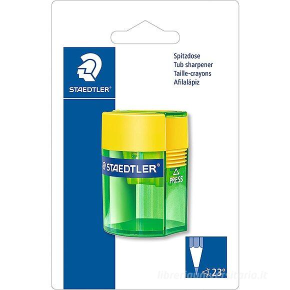 Temperamatite a 1 foro con serbatoio (colori assortiti)