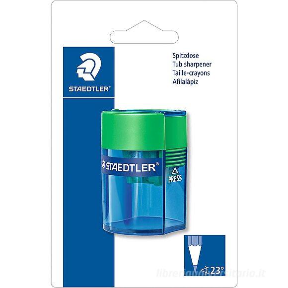 Temperamatite a 1 foro con serbatoio (colori assortiti)