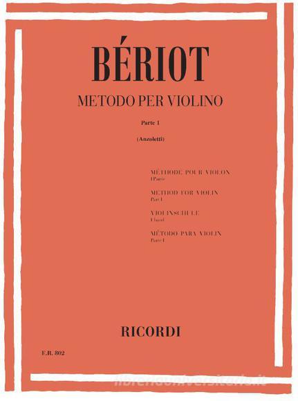 Metodo Per Violino Parte I