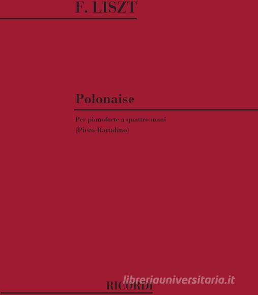Polonaise (Fest - Polonaise) Per Pianoforte A 4 Mani
