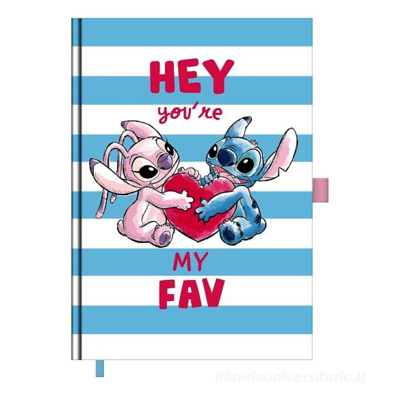Agenda giornaliera 2025 Disney Stitch cm 14,5x21,5