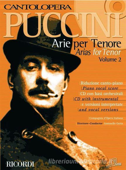 Cantolopera: Arie Per Tenore Vol. 2 Per Voce E Pianoforte Cantolopera - Spartito + Cd