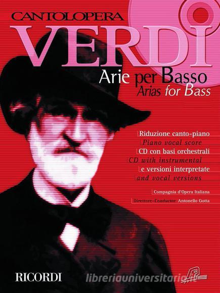 Cantolopera: Arie Per Basso Per Voce E Pianoforte Cantolopera - Spartito + Cd