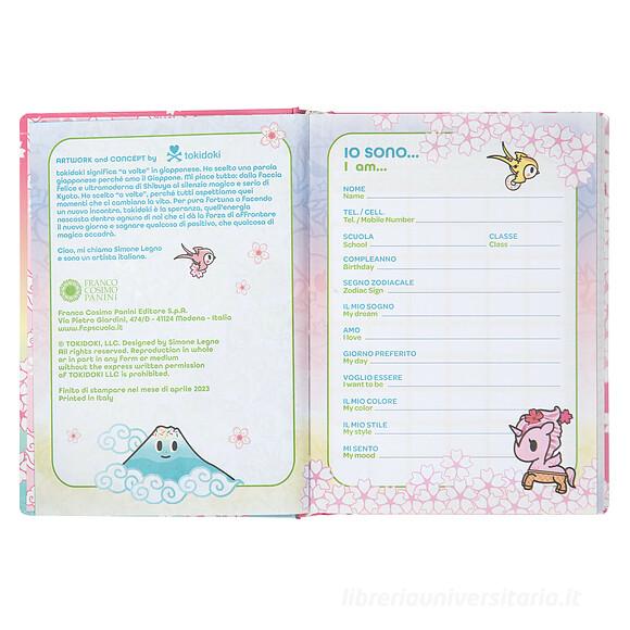 Agenda Tokidoki Superdiario Estándar Con Fecha – Unicornio Multicolor, Formato 13x17.8 Cm Con 384 Páginas Y Pegatinas Incluidas