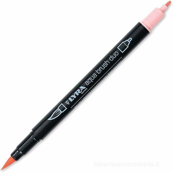 Pennarello acquerellabile Lyra Aqua Brush Duo rosa incarnato chiaro