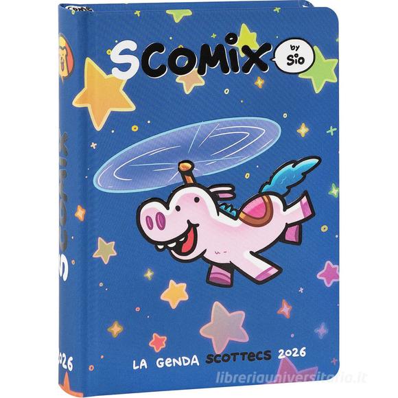 Comix 2025-2026. Agenda 16 mesi medium Scottecs by Sio. Unicottero