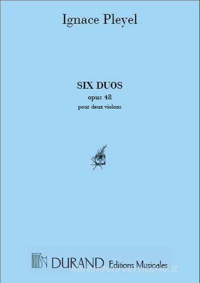 6 Duos Op 48 2 Violons