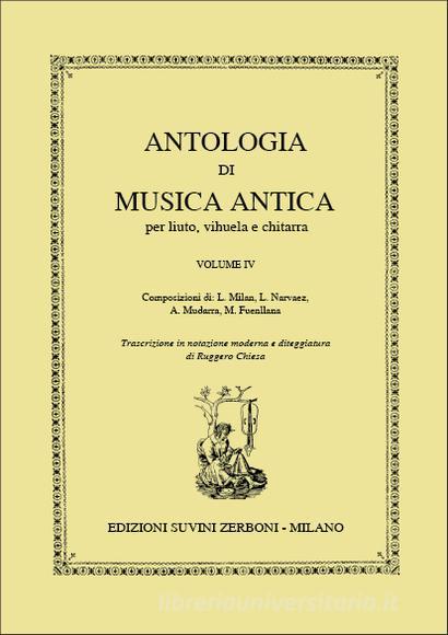 Antologia Di Musica Antica Vol 4 (Chiesa)