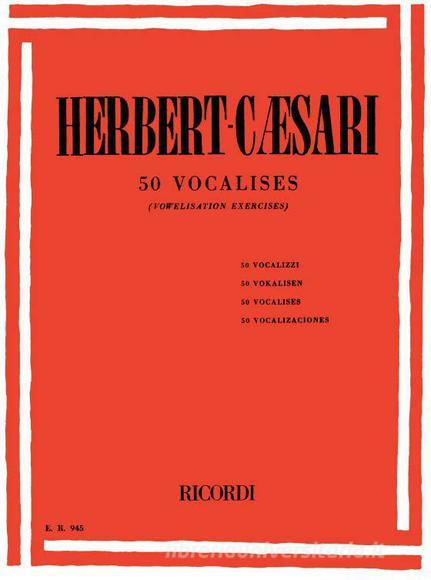 50 Vocalises (Vowelisation Exercises)