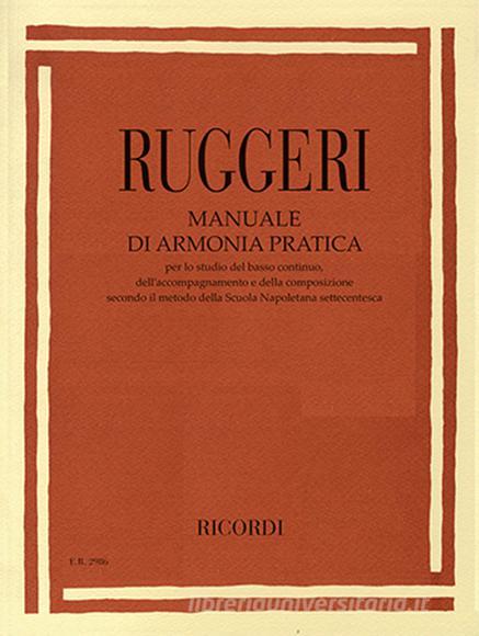 Manuale Di Armonia Pratica Per Lo Studio Del Basso Continuo, DellÉAccompagnamento E Della Composizione Metodo