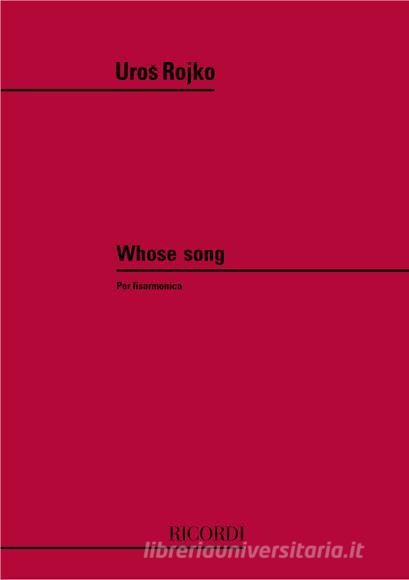 Whose Song Per Fisarmonica