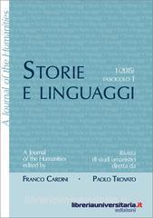 Storie e linguaggi edito da libreriauniversitaria.it edizioni