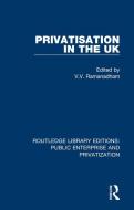 Privatisation In The UK edito da Taylor & Francis Ltd