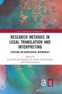 Research Methods In Legal Translation And Interpreting edito da Taylor & Francis Ltd