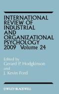 Intern Review of Industrial 2009 V24 di Hodgkinson, Ford edito da John Wiley & Sons
