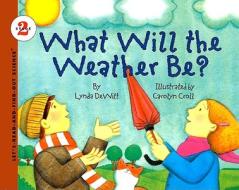 What Will the Weather Be? di Lynda DeWitt edito da Perfection Learning
