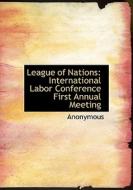 League Of Nations di Anonymous edito da Bibliolife