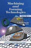 Machining & Forming Technologies di J. Paulo Davim edito da Nova Science Publishers Inc
