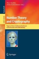 Number Theory and Cryptography edito da Springer Berlin Heidelberg