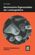 Mechanische Eigenschaften der Lockergesteine edito da Vieweg+Teubner Verlag