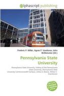 Pennsylvania State University edito da Alphascript Publishing