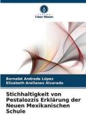 Stichhaltigkeit von Pestalozzis Erklärung der Neuen Mexikanischen Schule di Bernabé Andrade López, Elizabeth Arellanes Alvarado edito da Verlag Unser Wissen