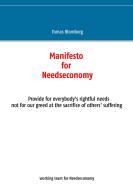 Manifesto for Needseconomy di Tomas Blomberg edito da Books on Demand