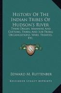 History of the Indian Tribes of Hudson's River: Their Origin, Manners and Customs, Tribal and Sub-Tribal Organizations, Wars, Treaties, Etc. di Edward Manning Ruttenber edito da Kessinger Publishing