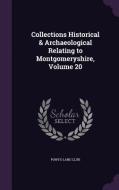 Collections Historical & Archaeological Relating To Montgomeryshire, Volume 20 edito da Palala Press