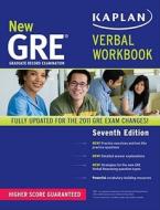 New GRE Verbal Workbook di Kaplan edito da Kaplan Publishing