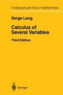 Calculus of Several Variables di Serge Lang edito da Springer New York
