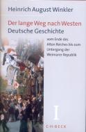 Der lange Weg nach Westen 01 di Heinrich August Winkler edito da Beck C. H.