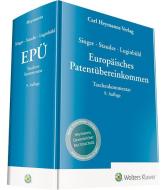Europäisches Patentübereinkommen (EPÜ) - Kommentar edito da Heymanns Verlag GmbH