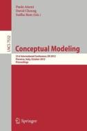Conceptual Modeling edito da Springer Berlin Heidelberg