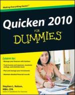 Quicken 2010 For Dummies di Stephen L. Nelson edito da John Wiley And Sons Ltd