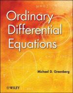 Ordinary Differential Equations di Michael D. Greenberg edito da WILEY