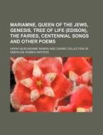 Mariamne, Queen Of The Jews, Genesis, Tr di Sarah Burlingame Rankin edito da Rarebooksclub.com