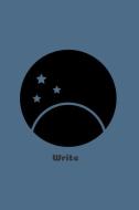 Write: Lined Journal Minimalist Sun and Stars Blue di Studio Papyrus edito da LIGHTNING SOURCE INC